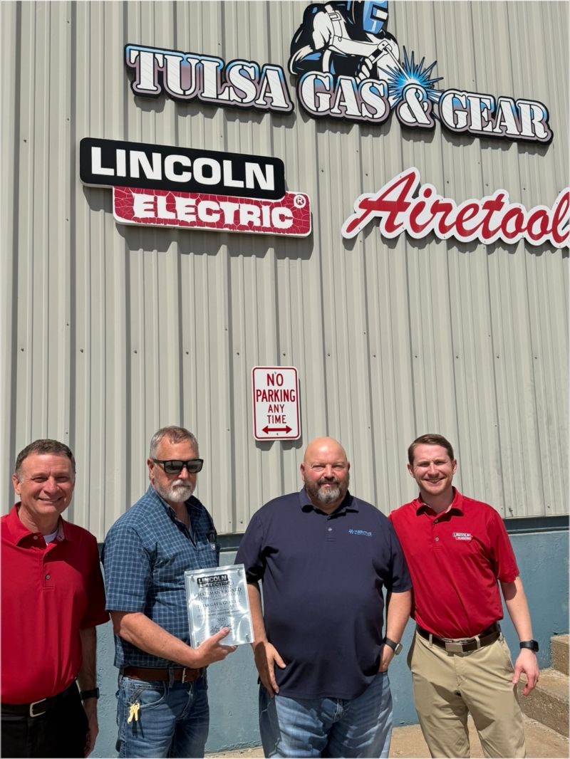 Tulsa Gas & Gear wins Lincoln Chairman's Award